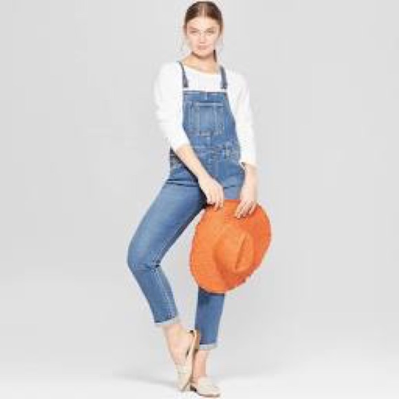 Universal Thread Pants - Universal Thread Mid Rise Denim Straight Overalls